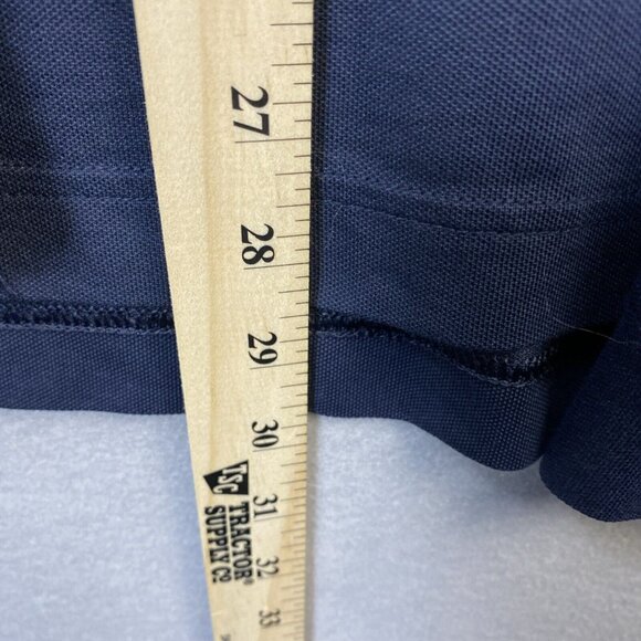 Cutter & Buck Shirt Mens XXL Navy Blue Performance DryTec Long Sleeve Golf Polo - Picture 6 of 13